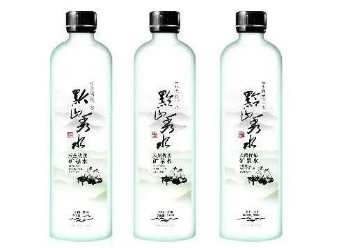 礦泉水不干膠標(biāo)簽設(shè)計(jì)佳作欣賞
