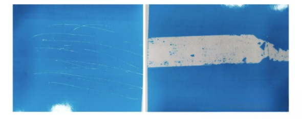 關(guān)于薄膜不干膠UV油墨附著力不良的分析
